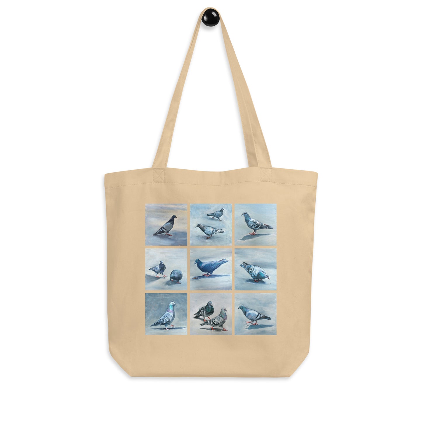 Eco Tote Bag - Twelve Pigeons Design