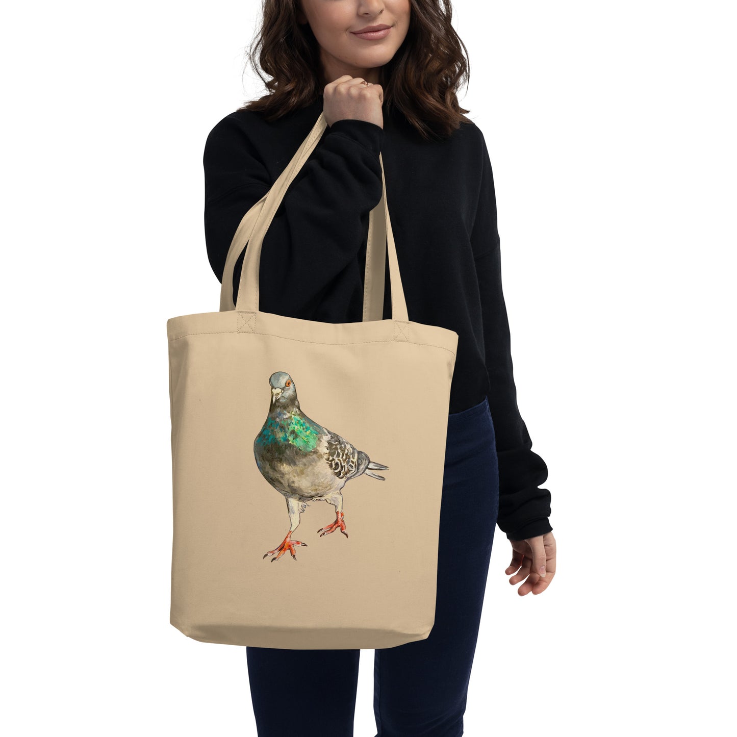 Eco Tote Bag - Scottish Pigeon Design