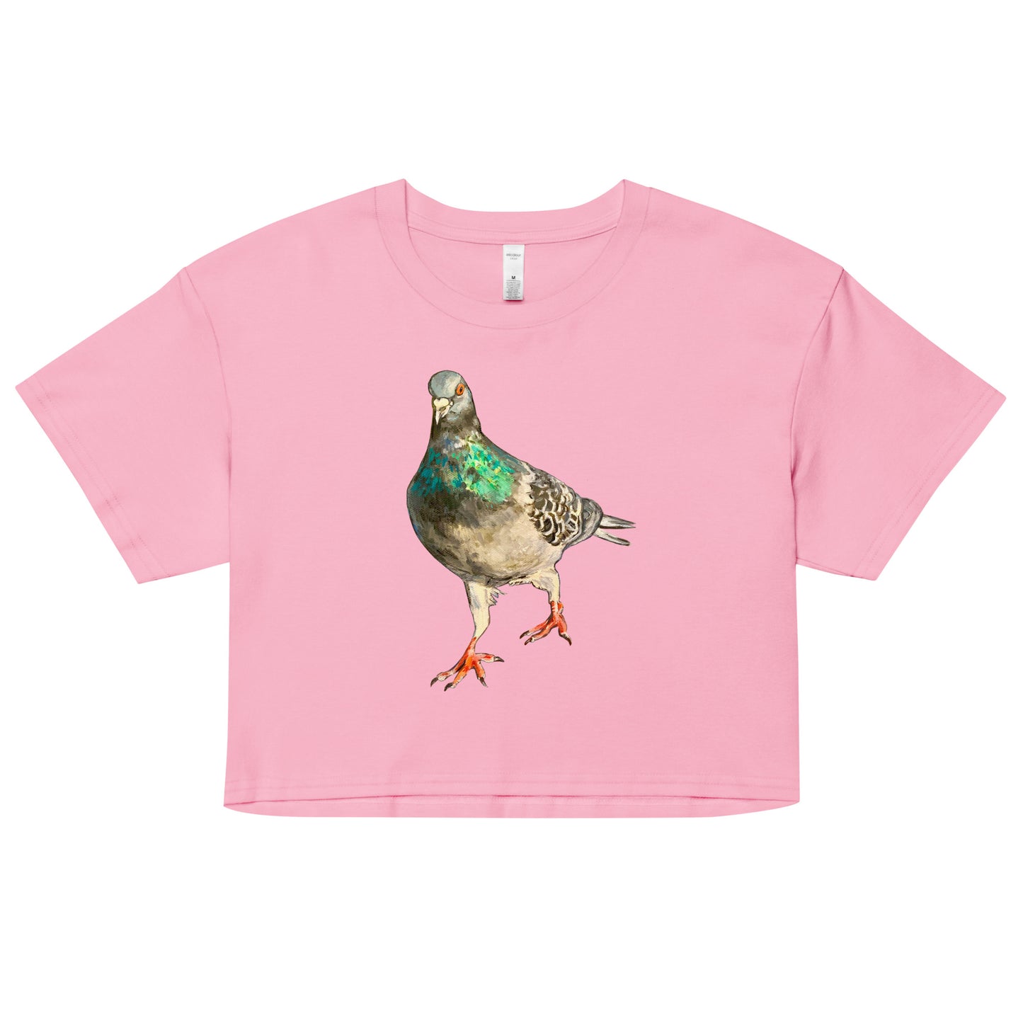 Women’s Crop Top- Scottish Pigeon Design