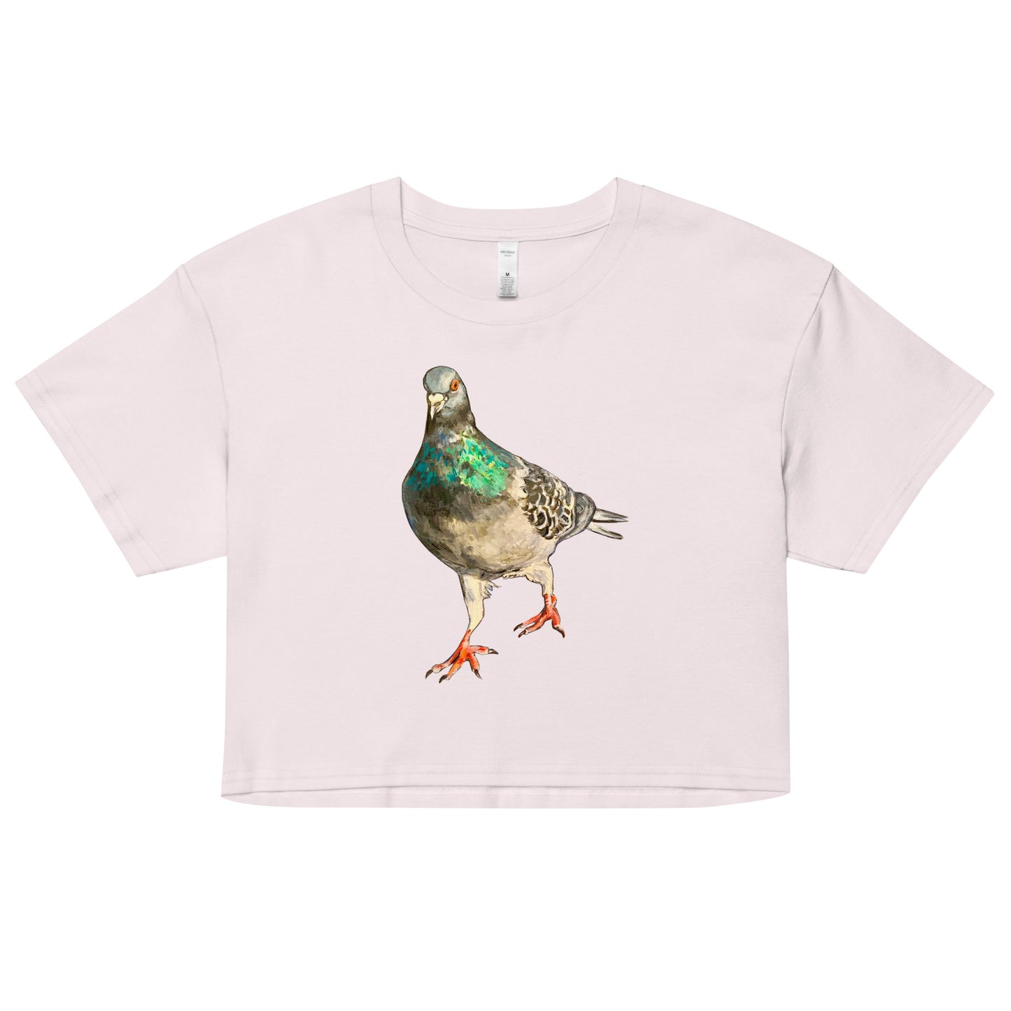 Women’s Crop Top- Scottish Pigeon Design