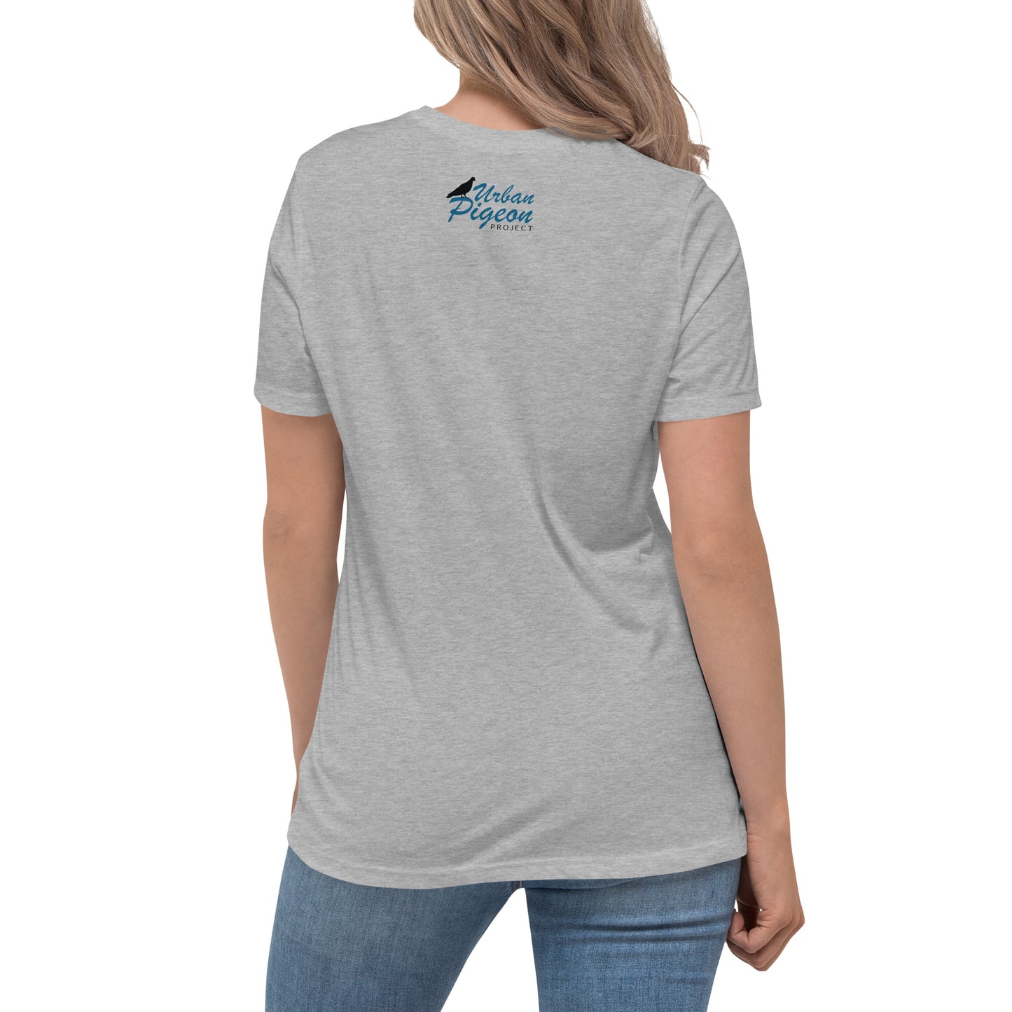 Women's Relaxed T-Shirt — Classic Pigeon Pose
