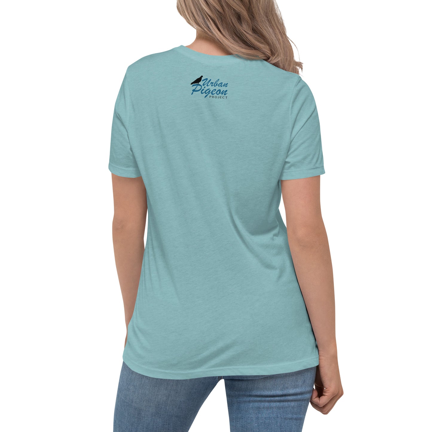Women's Relaxed T-Shirt — Classic Pigeon Pose
