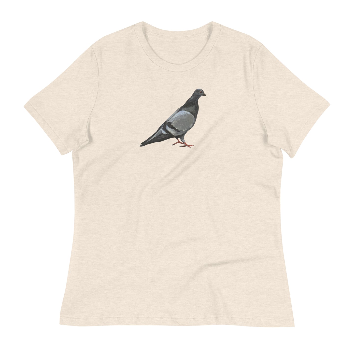 Women's Relaxed T-Shirt — Classic Pigeon Pose