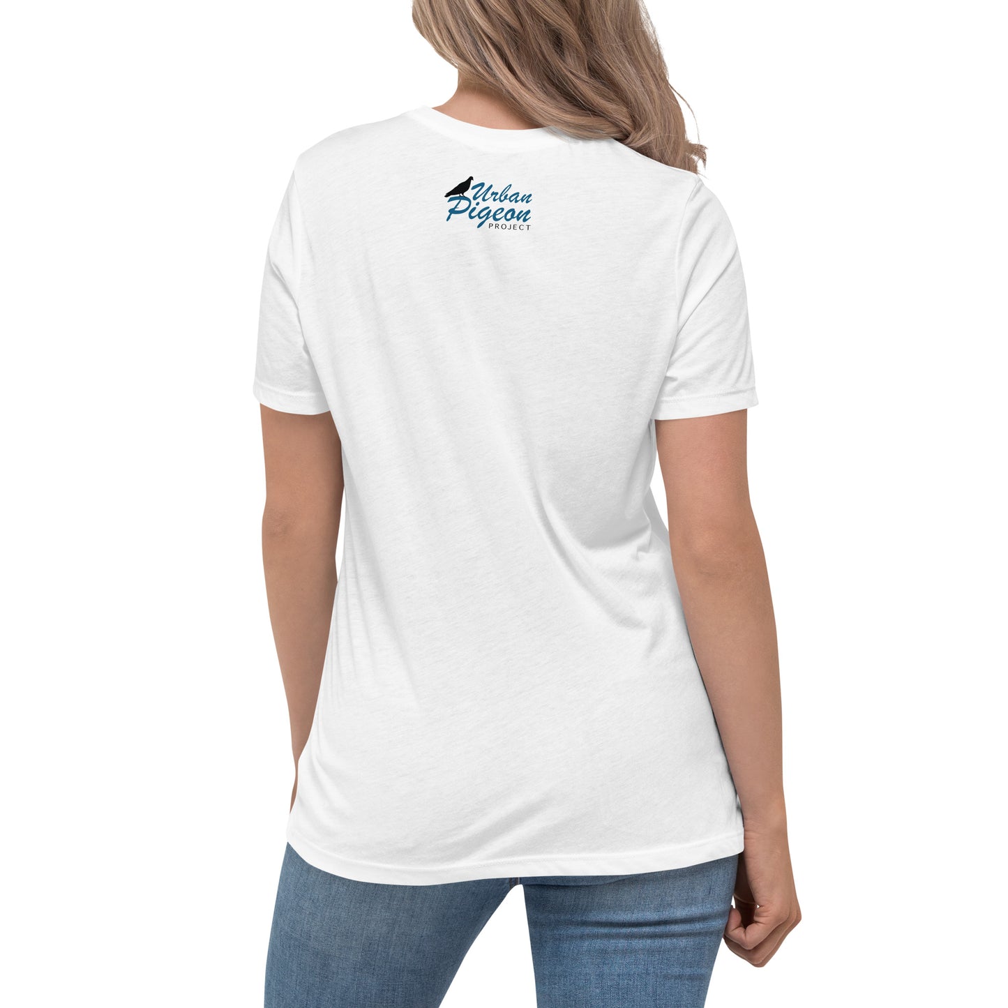 Women's Relaxed T-Shirt — Classic Pigeon Pose
