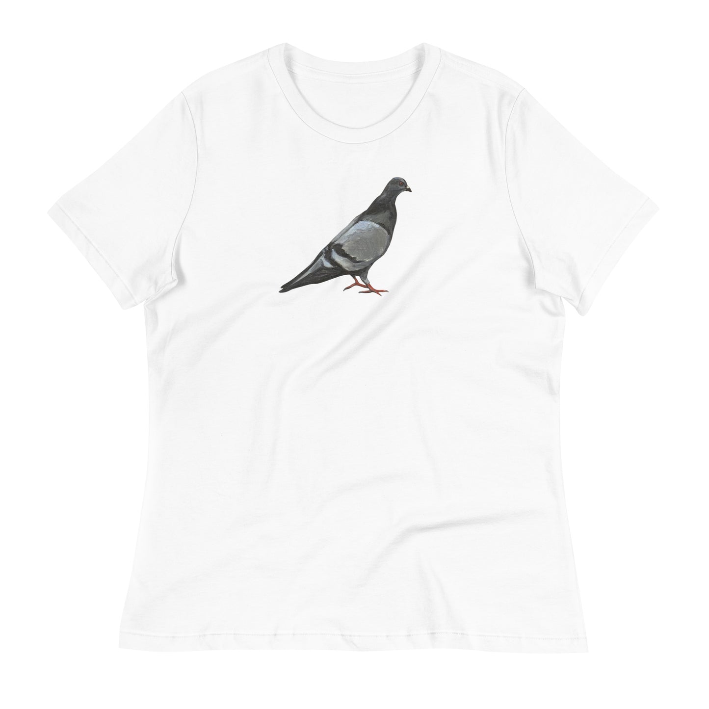 Women's Relaxed T-Shirt — Classic Pigeon Pose