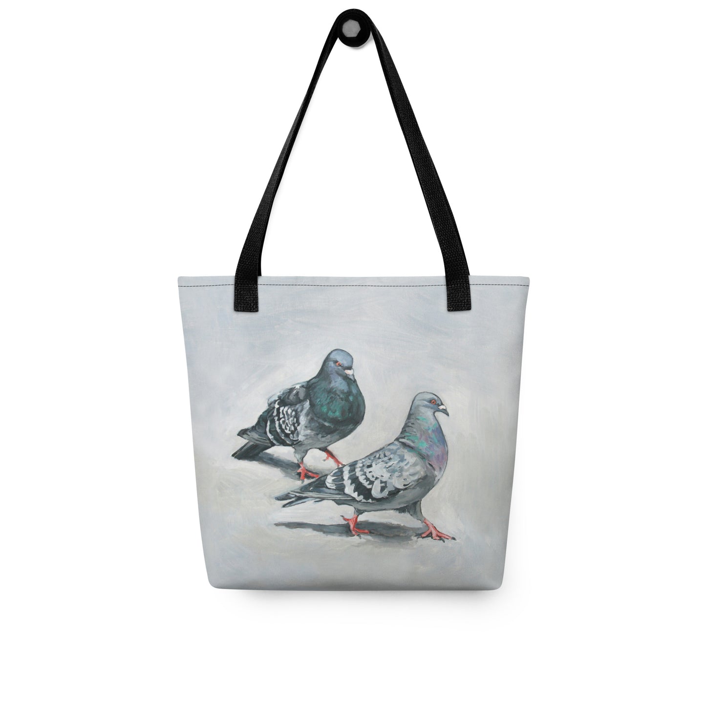 Tote Bag - Pigeons Flirting