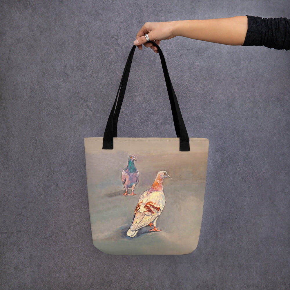 Tote Bag - Pigeons of Taormina, Sicily