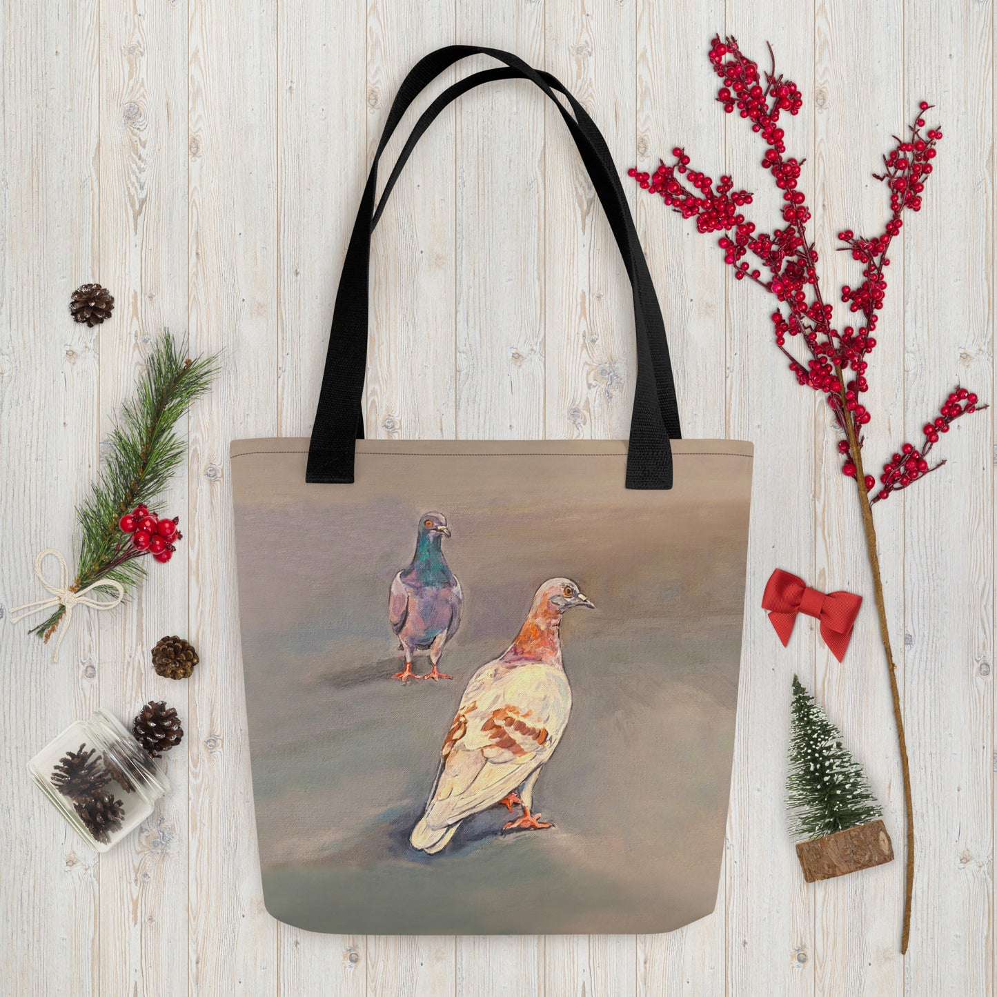 Tote Bag - Pigeons of Taormina, Sicily