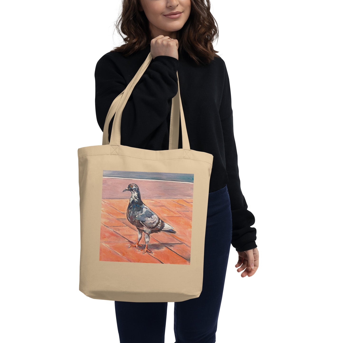 Eco Tote Bag - Pigeon from Soho, NYC