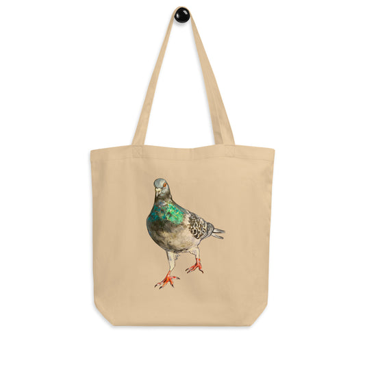 Eco Tote Bag - Scottish Pigeon Design