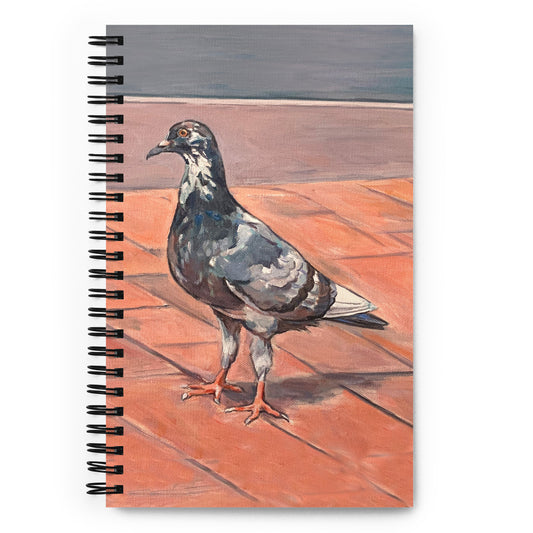 Spiral Notebook with Pigeon from Soho, NYC