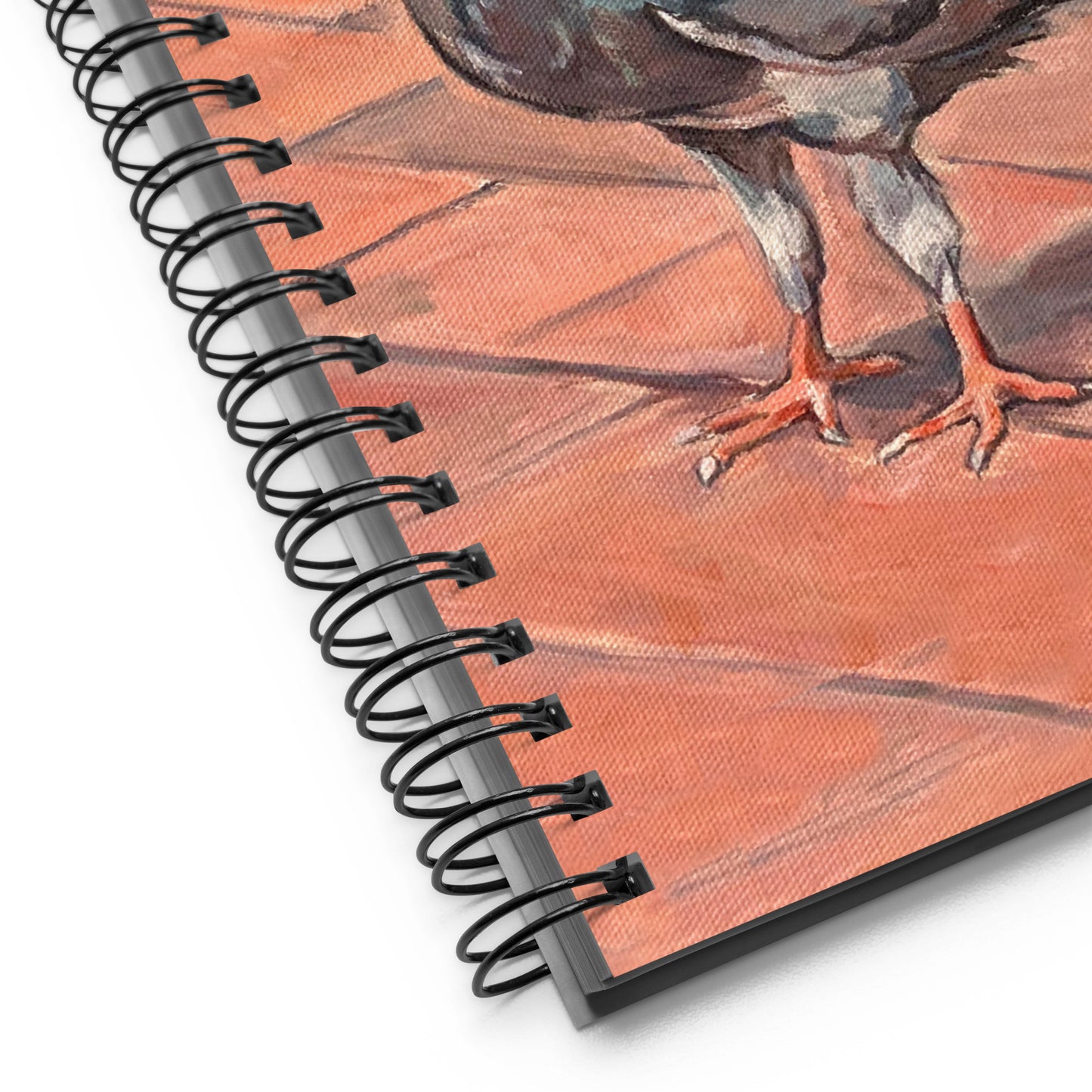 Spiral Notebook with Pigeon from Soho, NYC